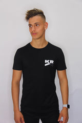 KR EST. Diamond Back - Slim Fit Hem Curve T-shirt