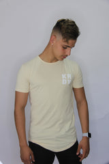 KRDA - Longline Hem Curved Slim Fitted T-shirt