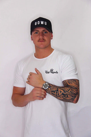 Original King Royale - Slim fit, Hem Curved T-Shirt